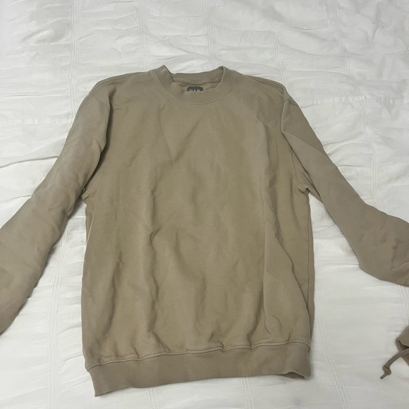 Gap Men’s (Unisex) Vintage Soft Crewneck Sweatshirt, XS Taupe Beige - Picture 2 of 5